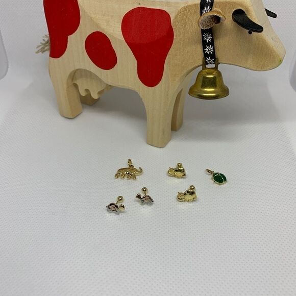 Elephant necklace 14k Real Gold Pendant - Picture 4 of 9